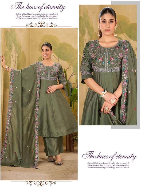 Shivay 3pcs embroidered Kurti Wholesale Market in Delhi