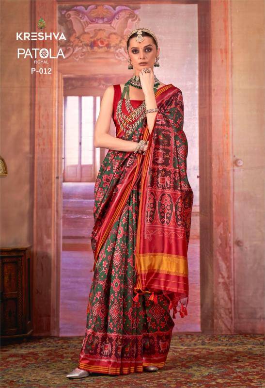 Kreshva patola royal Wholesale saree market Mumbai