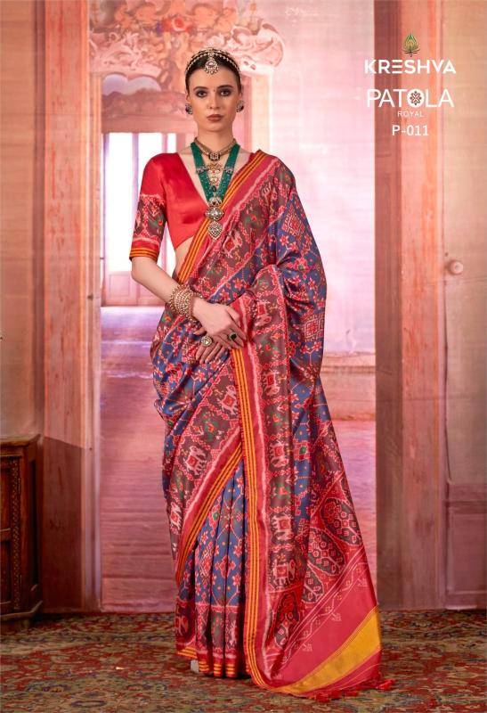 Kreshva patola royal Wholesale saree market Mumbai