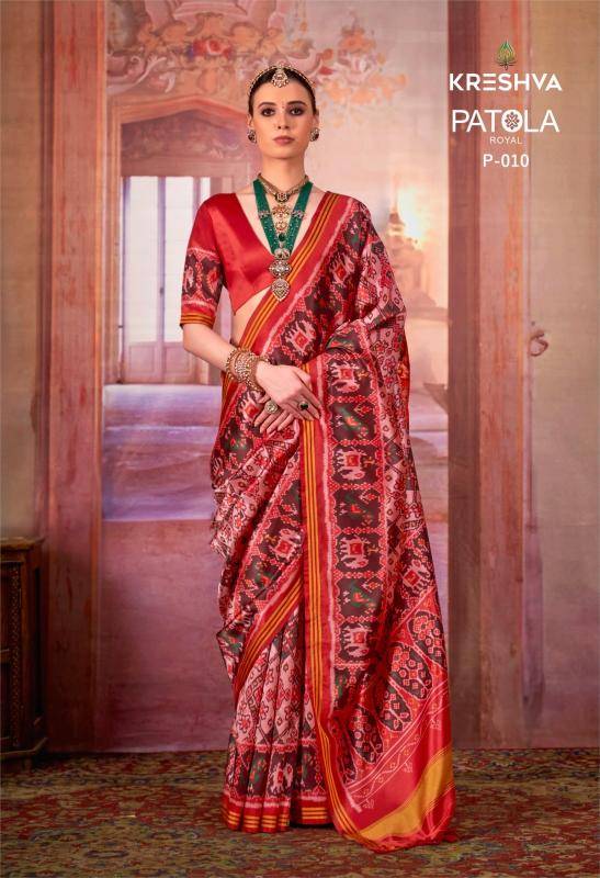 Kreshva patola royal Wholesale saree market Mumbai