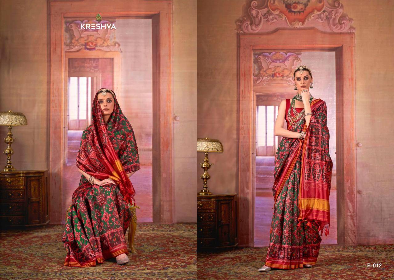Kreshva patola royal Wholesale saree market Mumbai