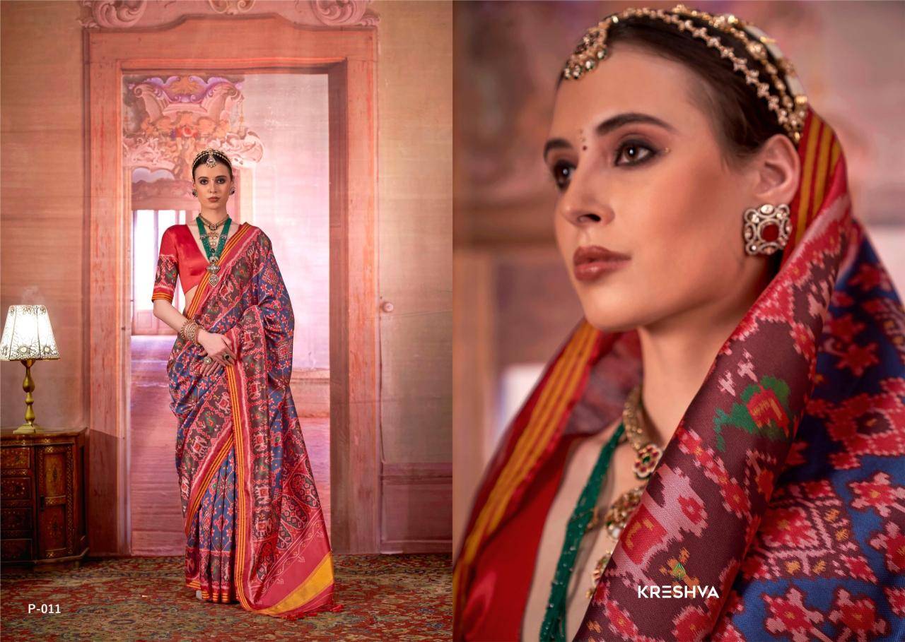 Kreshva patola royal Wholesale saree market Mumbai