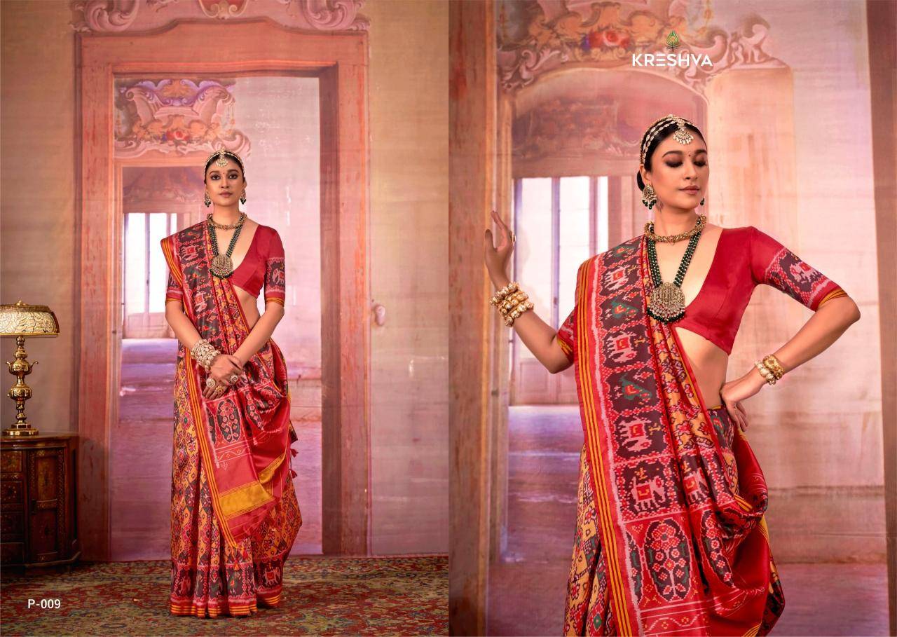 Kreshva patola royal Wholesale saree market Mumbai