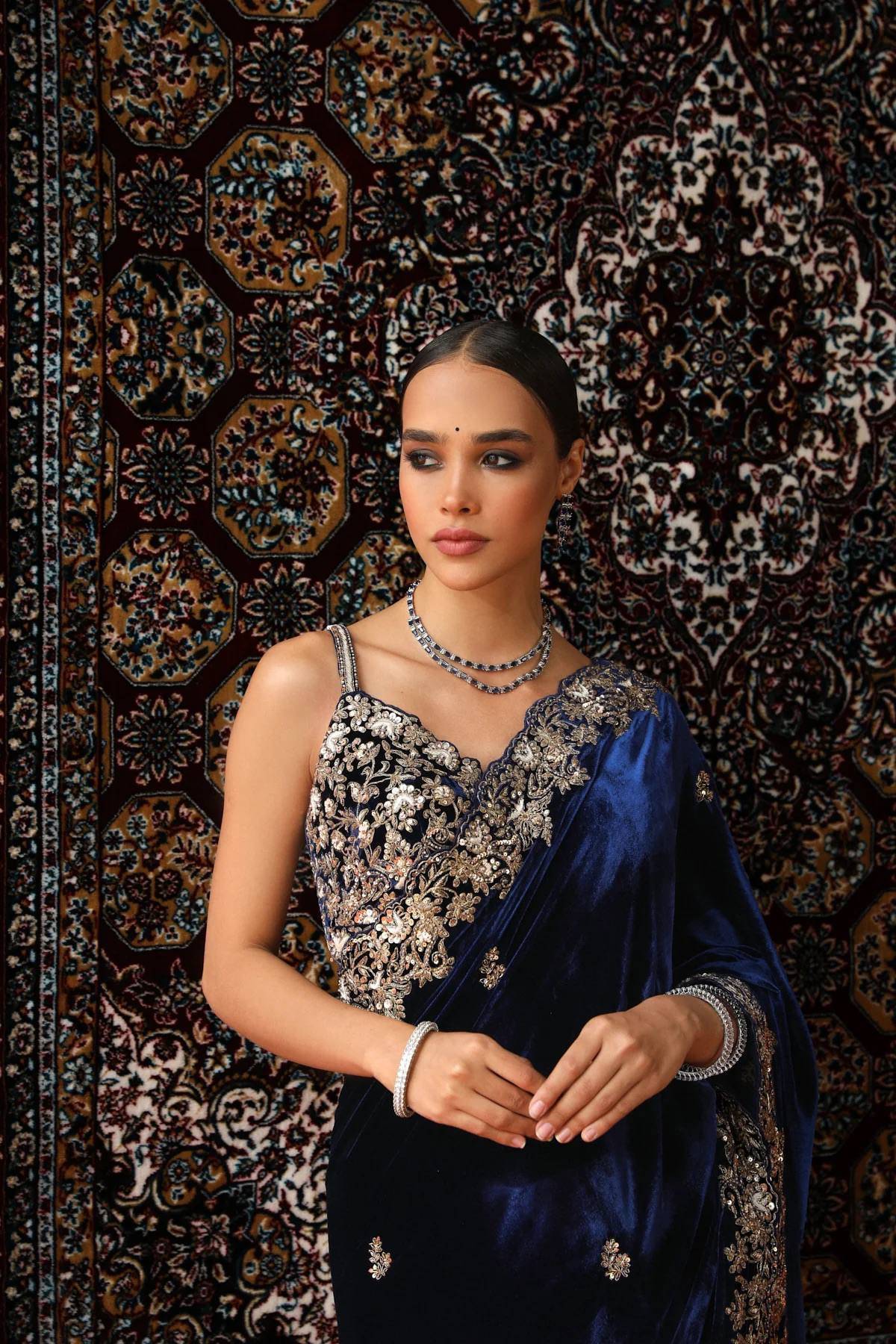 Bt 3143 Velvet Best saree dealers in Ahmedabad