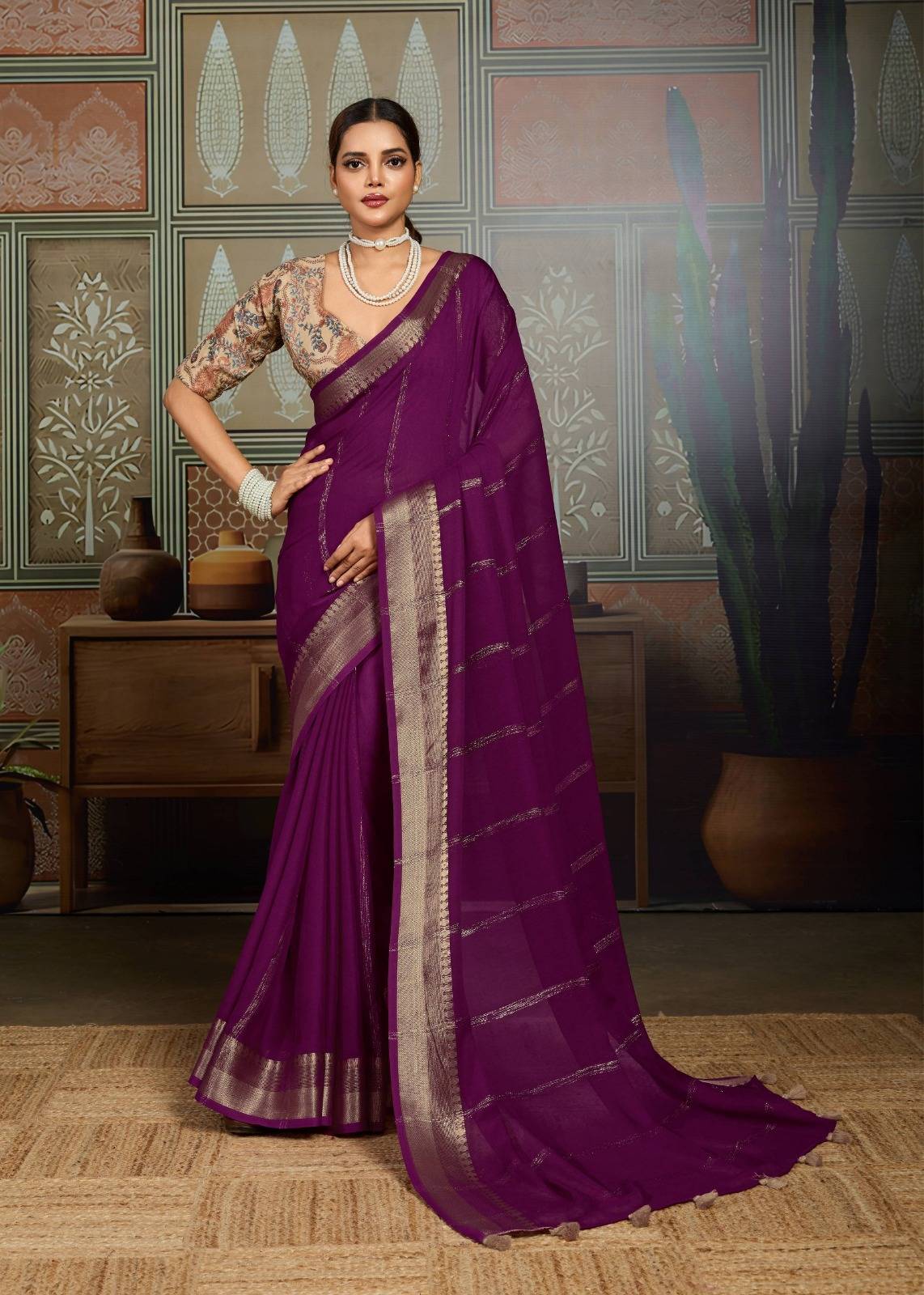 Sr Arnika Bamber Silk Affordable sarees in Ahmedabad