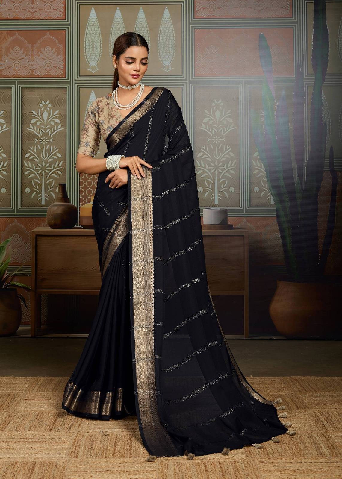 Sr Arnika Bamber Silk Affordable sarees in Ahmedabad