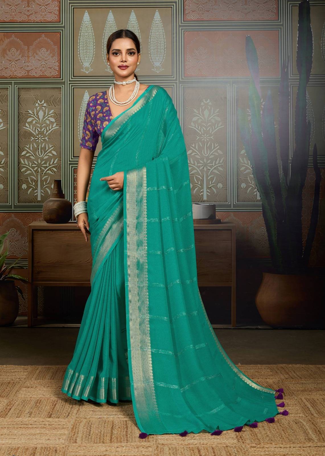 Sr Arnika Bamber Silk Affordable sarees in Ahmedabad