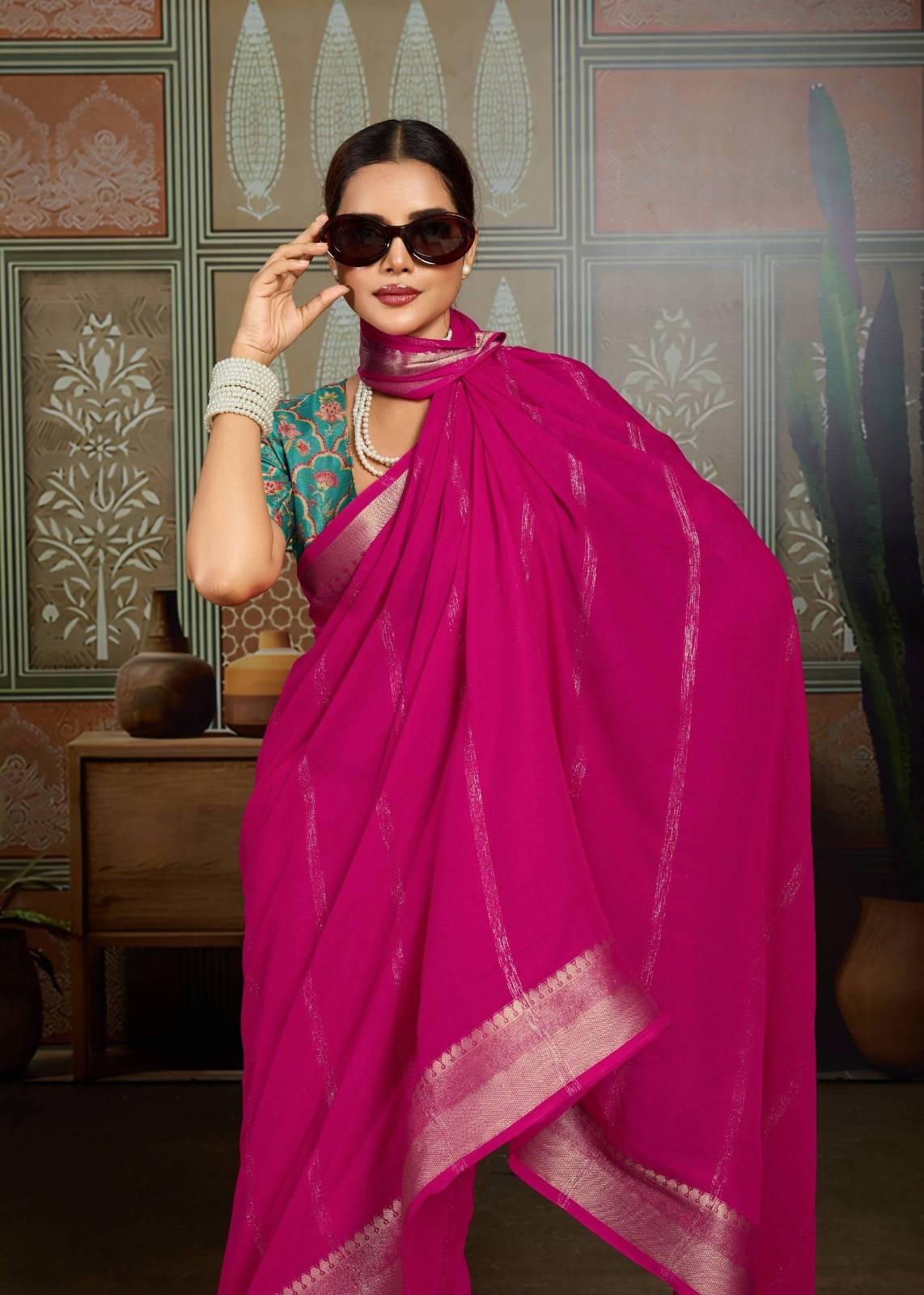 Sr Arnika Bamber Silk Affordable sarees in Ahmedabad