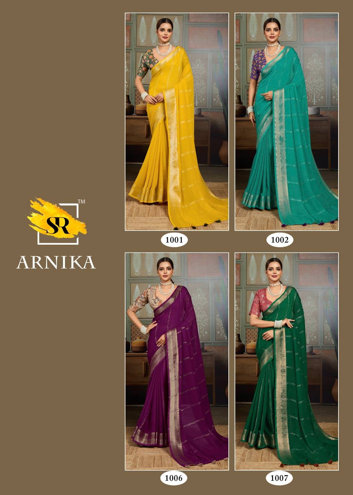 Sr Arnika Bamber Silk Affordable sarees in Ahmedabad