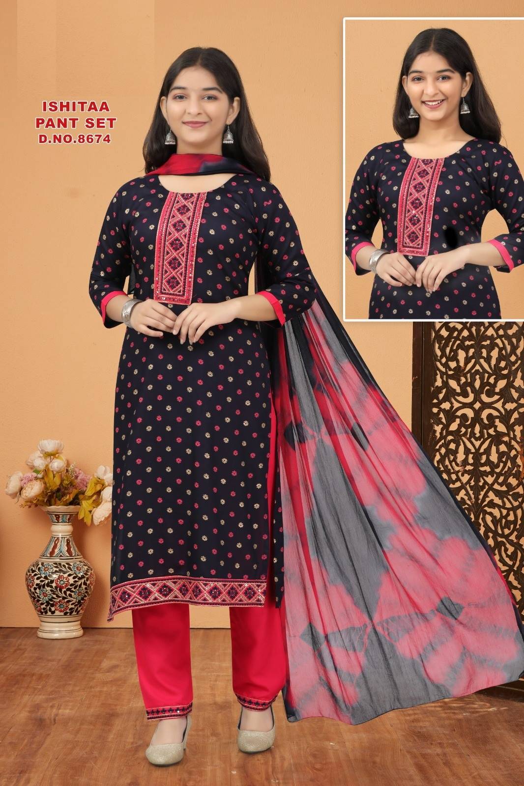 Ishitaa Pant Set 8674 Wholesale Kurti manufacturers