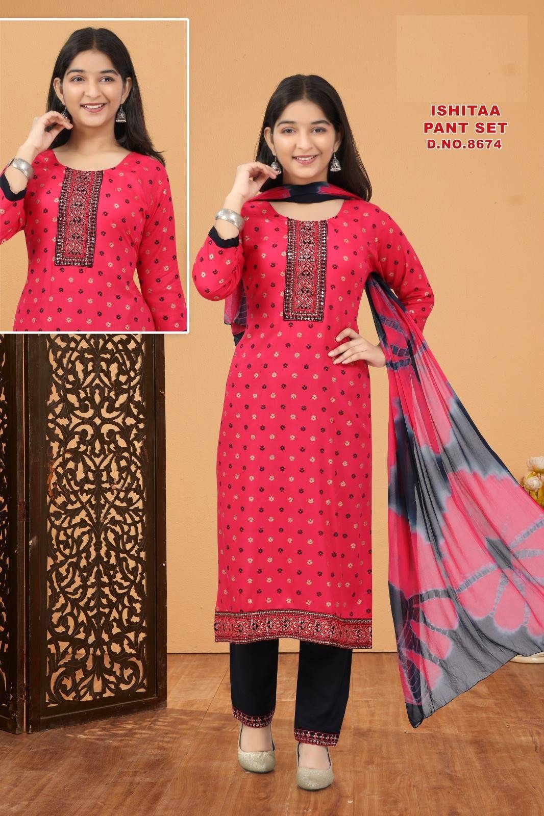 Ishitaa Pant Set 8674 Wholesale Kurti manufacturers