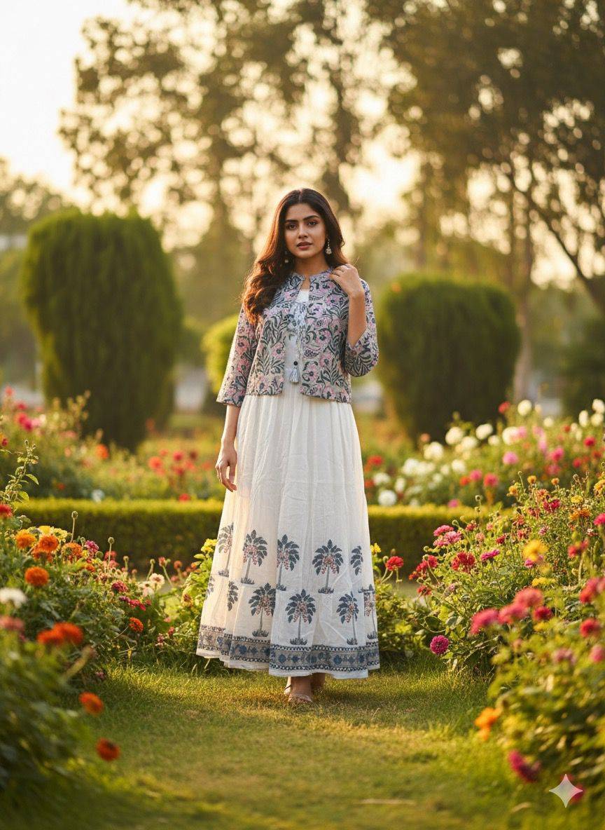 Naisha K 472 Mulmul Cotton Latest Kurti designs