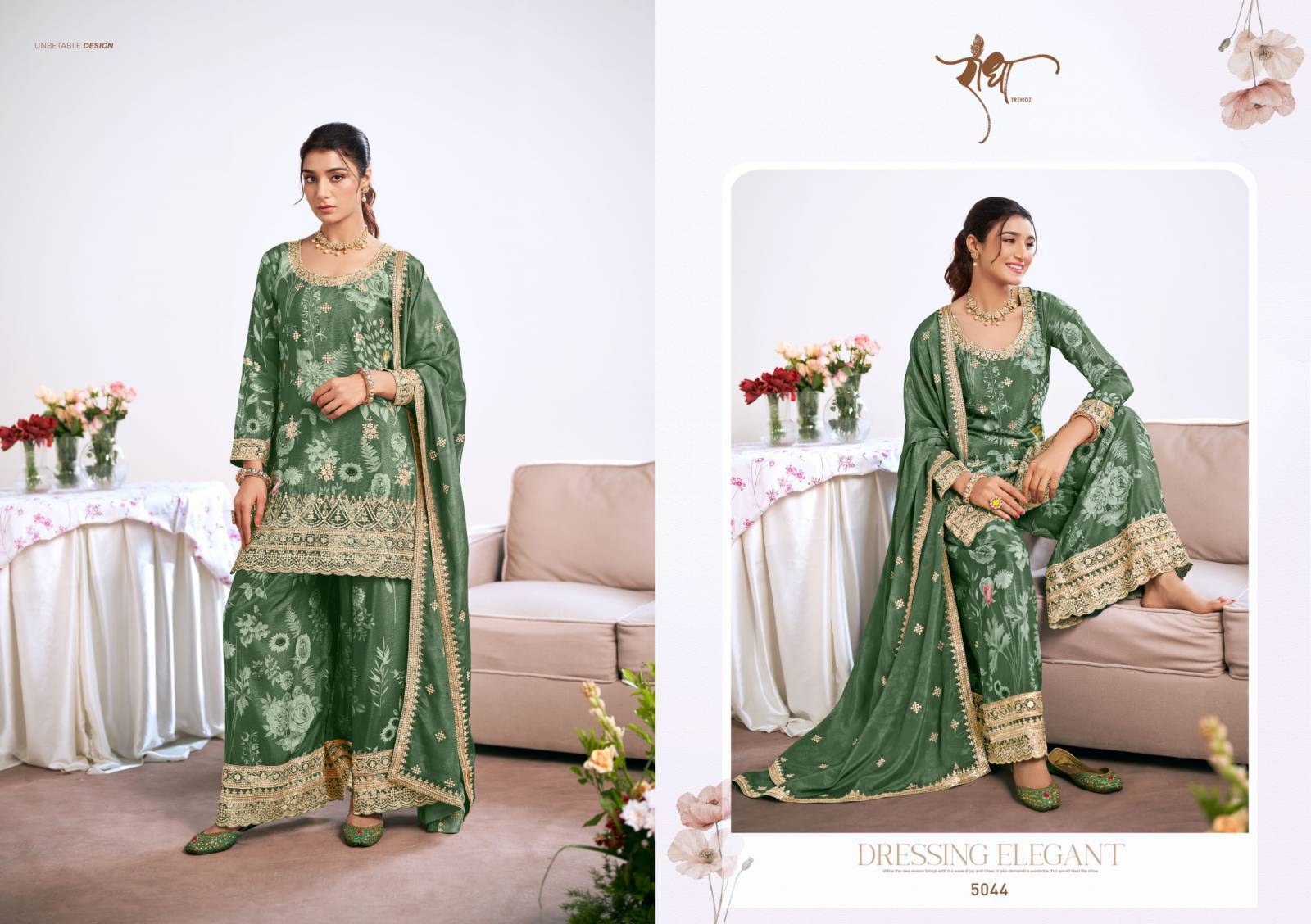 Radha Zeel Pakistani suits suppliers in Delhi