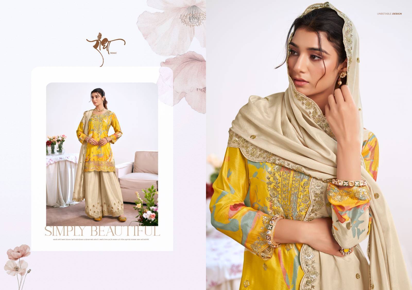 Radha Zeel Pakistani suits suppliers in Delhi