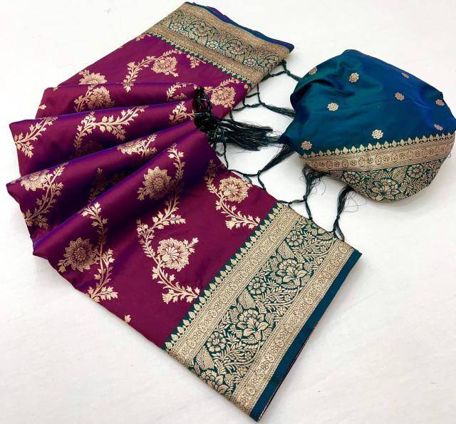 Krishnavi banarasi minakari Saree manufacturer in Pune