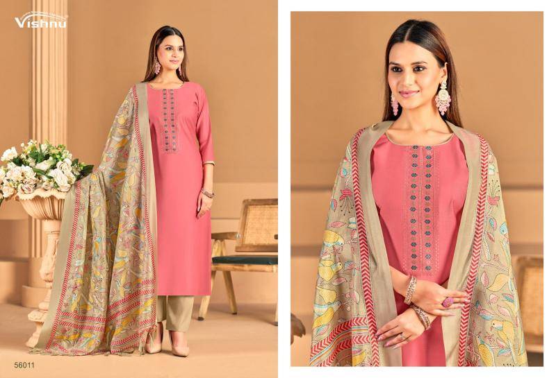Vishnu evanka vol 14 Dress materials wholesale distributors