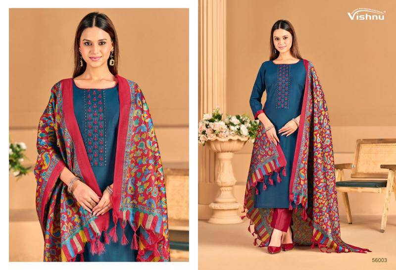 Vishnu evanka vol 14 Dress materials wholesale distributors