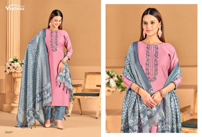 Vishnu evanka vol 14 Dress materials wholesale distributors