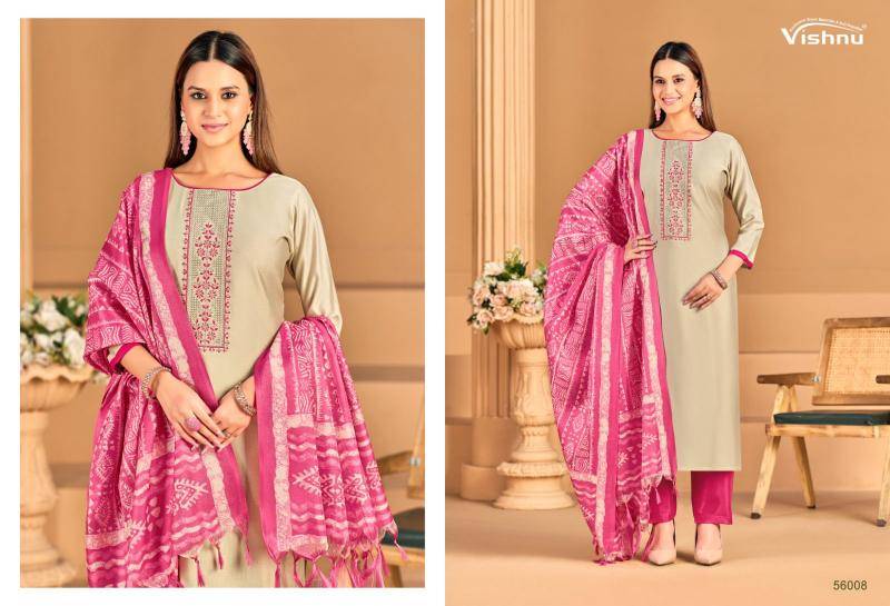 Vishnu evanka vol 14 Dress materials wholesale distributors