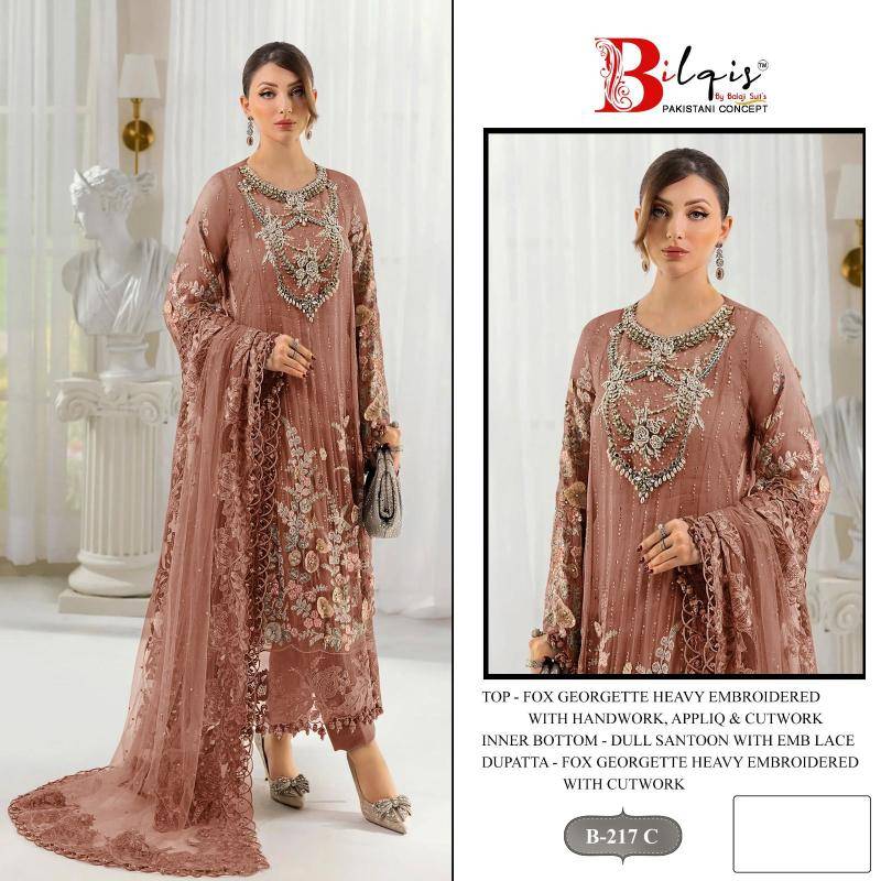 Bilqis B-217 A TO D Salwar kameez wholesale suppliers