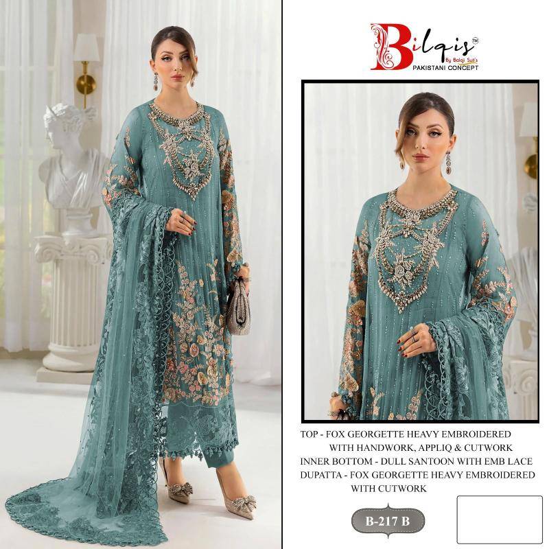Bilqis B-217 A TO D Salwar kameez wholesale suppliers