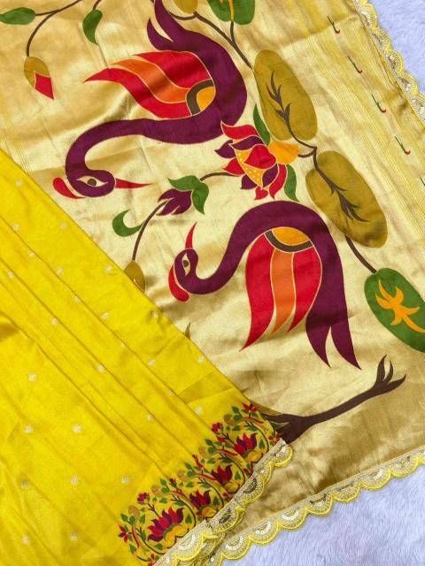 Akshara silk paithani Designer saree wholesale
