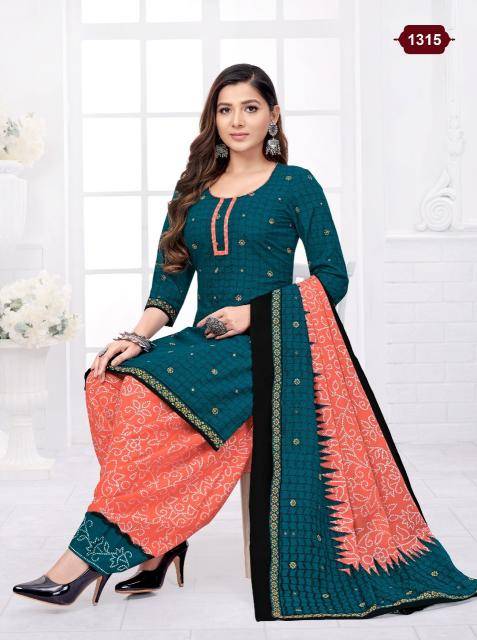 Kuber geet patiyala vol-13 Dress material suppliers in Surat