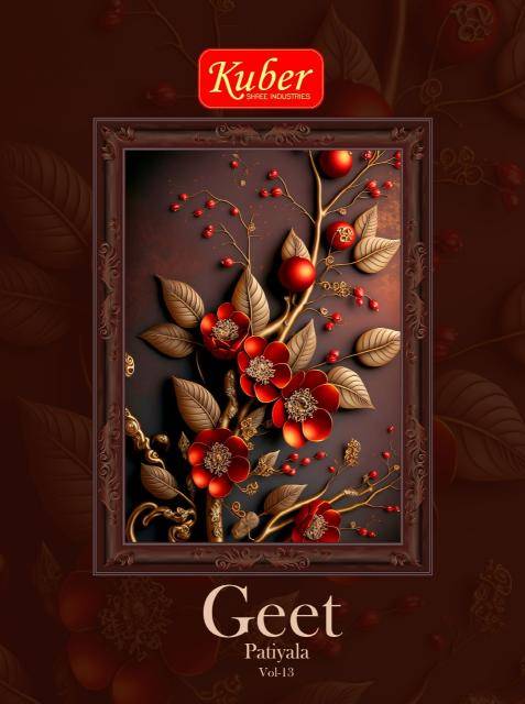 Kuber geet patiyala vol-13 Dress material suppliers in Surat