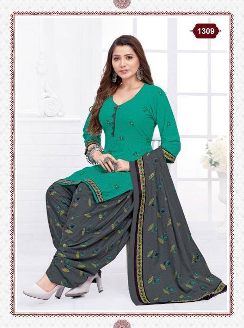 Kuber geet patiyala vol-13 Dress material suppliers in Surat