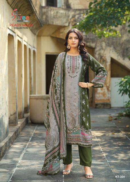 Shree fab KT-304 Pakistani suits wholesale supplier