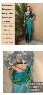 Hypnotex 1 minute ready to wear  Surat saree wholesale market