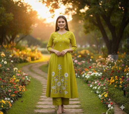 Ballika A line cotton fiona Kurti manufacturers in hyderabad