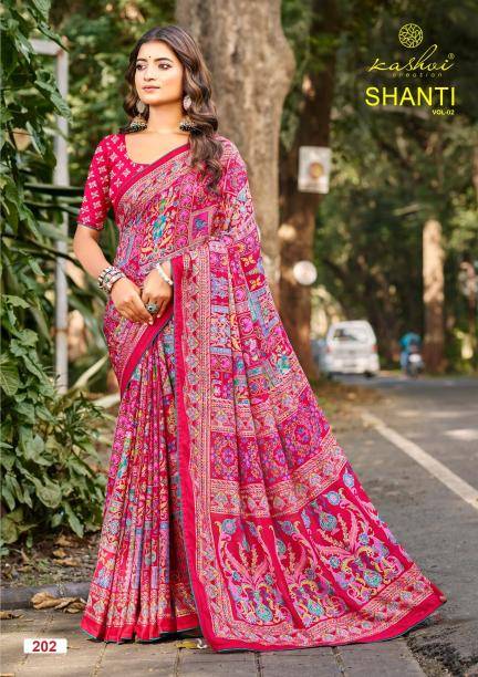 Kashvi shanti vol 2 Designer sarees wholesale in Delhi