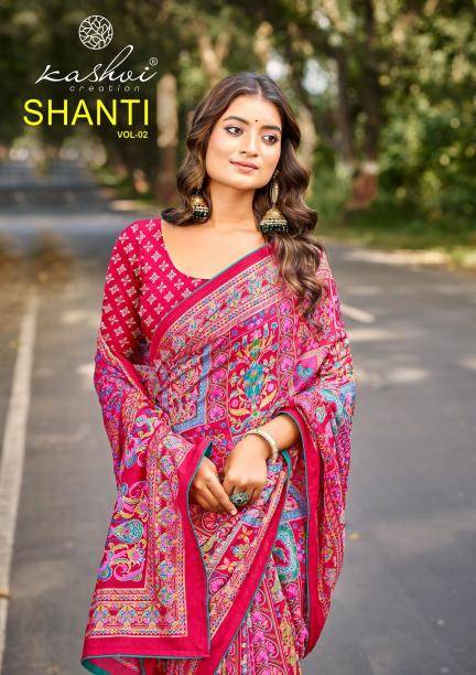Kashvi shanti vol 2 Designer sarees wholesale in Delhi