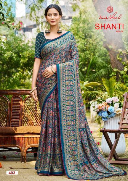 Kashvi shanti vol 4 Bollywood sarees wholesale in Delhi