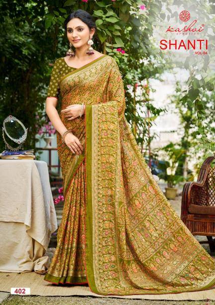 Kashvi shanti vol 4 Bollywood sarees wholesale in Delhi