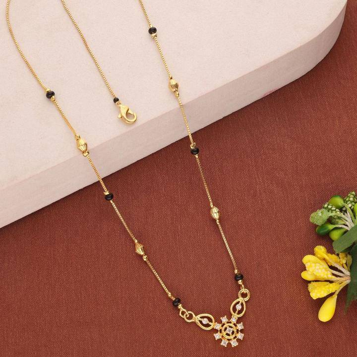 Micro gold polish manglsutra 2017 Wholesale Kundan jewellery in Delhi