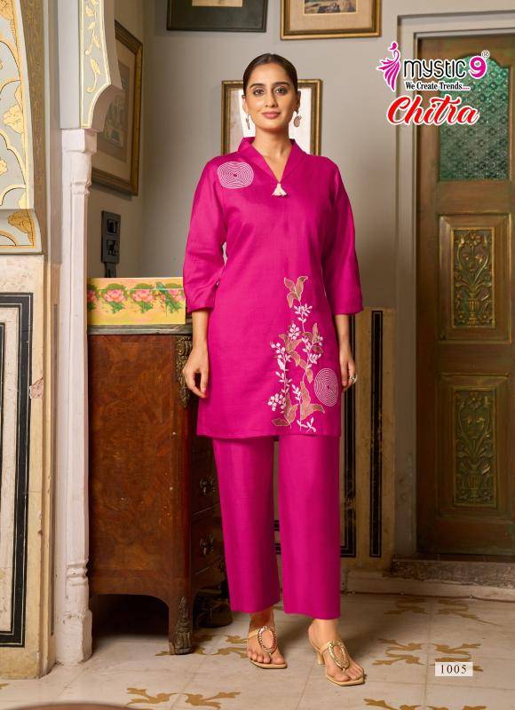 Mystic9 chitra vol 1 coord set Kurti manufacturer in India