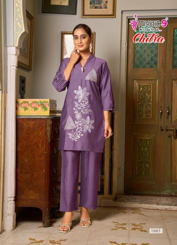 Mystic9 chitra vol 1 coord set Kurti manufacturer in India
