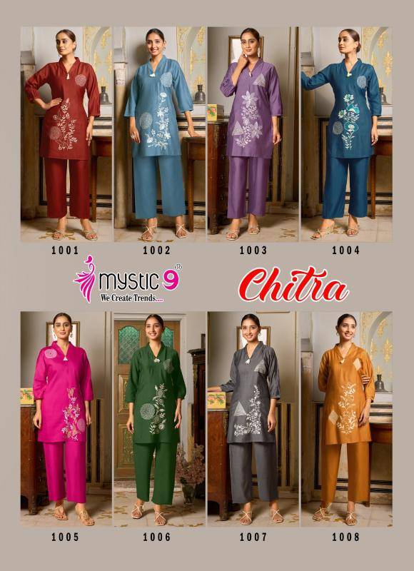 Mystic9 chitra vol 1 coord set Kurti manufacturer in India
