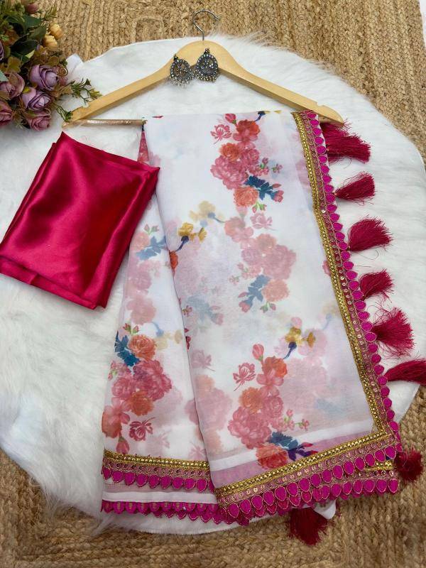 Rang beautiful digital print Wholesale saree manufacturers in Mumbai