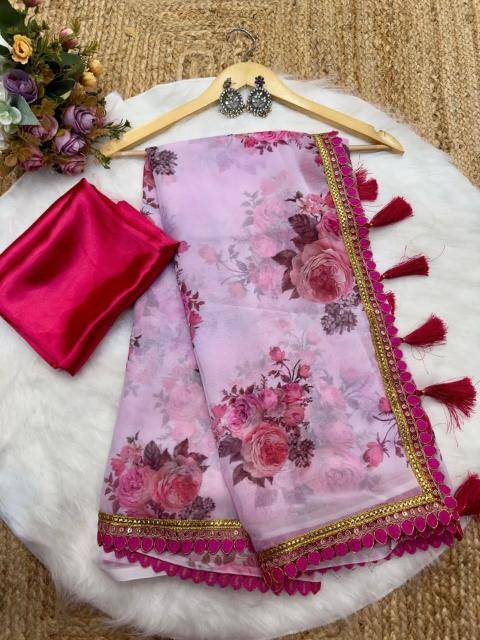 Rang beautiful digital print Wholesale saree manufacturers in Mumbai