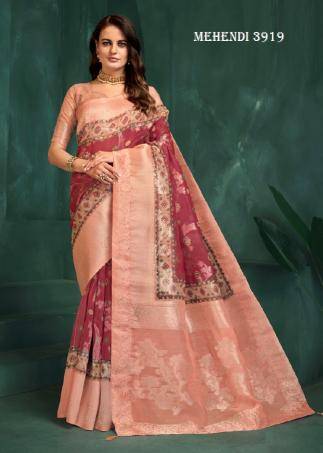 Hypnotex mehndi Indian saree wholesale