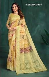 Hypnotex mehndi Indian saree wholesale