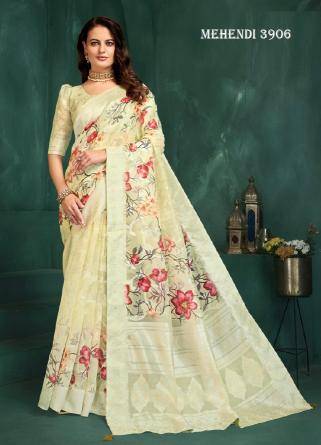 Hypnotex mehndi Indian saree wholesale