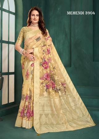 Hypnotex mehndi Indian saree wholesale