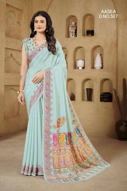 Hypnotex aasea Saree factory in Surat