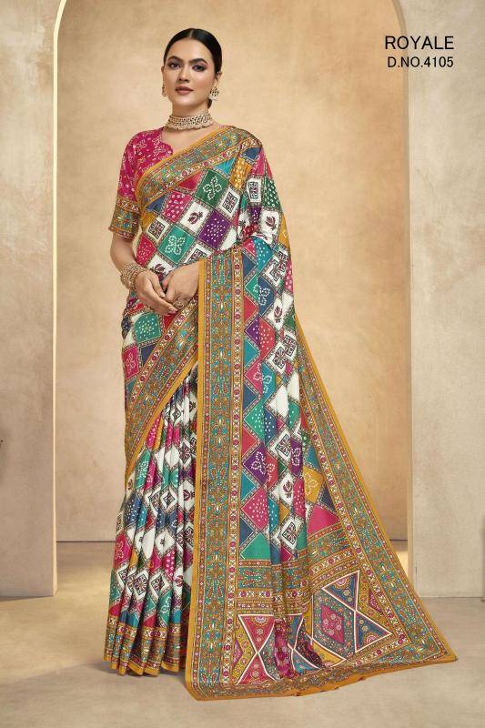 Hypnotex royale rajwadi Wholesale saree market