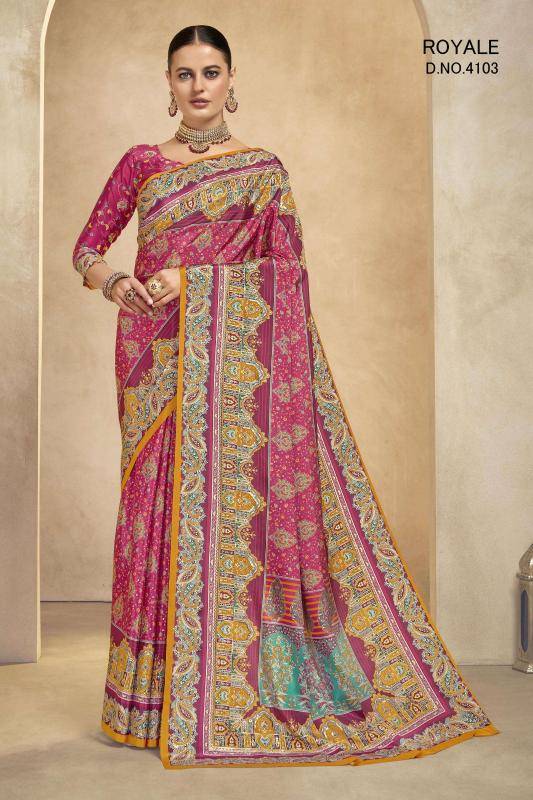 Hypnotex royale rajwadi Wholesale saree market