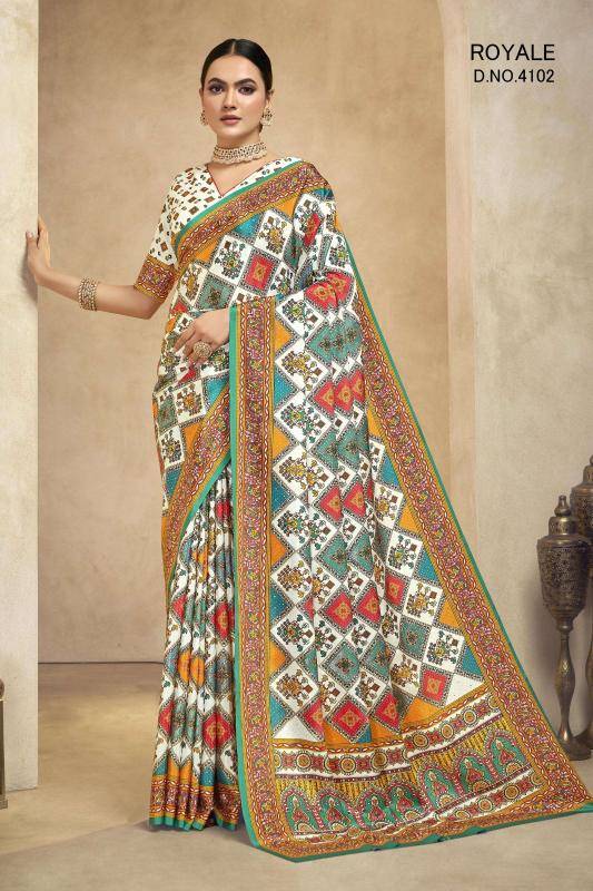 Hypnotex royale rajwadi Wholesale saree market